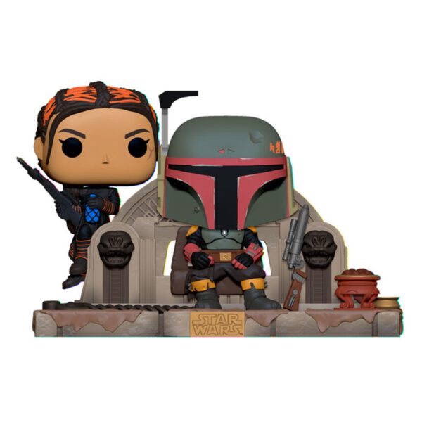 *Funko pop moment star wars the mandalorian boba fett & fennec shand 58391