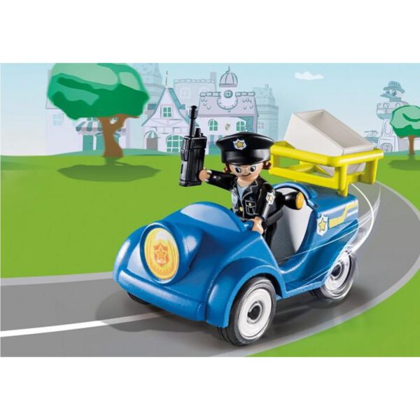 *Playmobil duck on call mini coche de policia