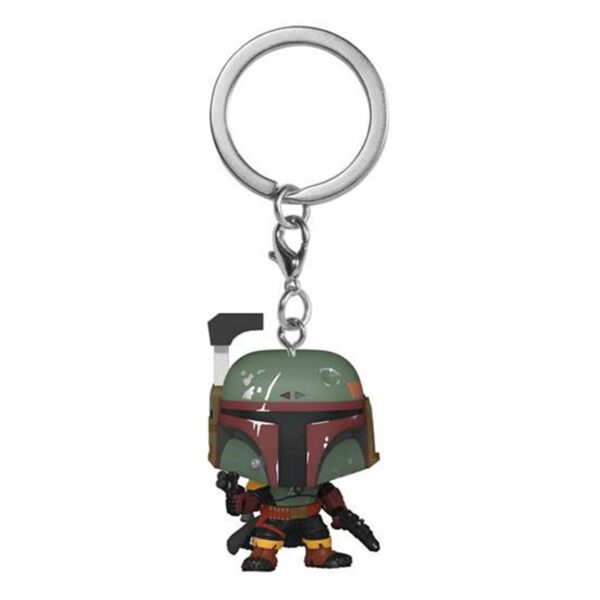 *Funko pop keychain llavero star wars the book of boba fett boba fett 60235