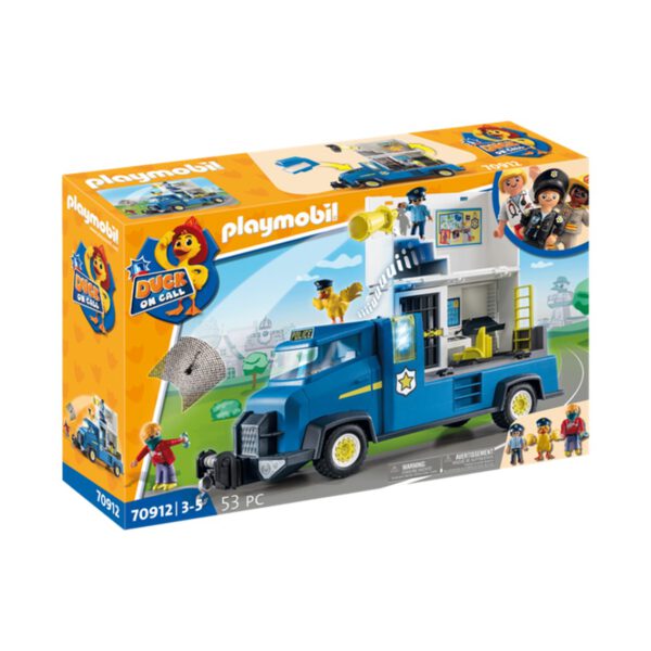 *Playmobil duck on call camion de policia