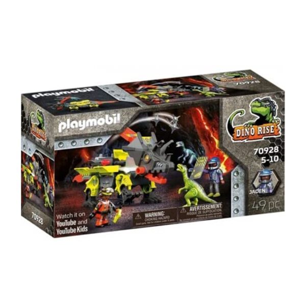 *Playmobil robo - dino maquina de combate