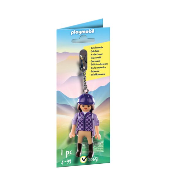 *Playmobil llavero jinete