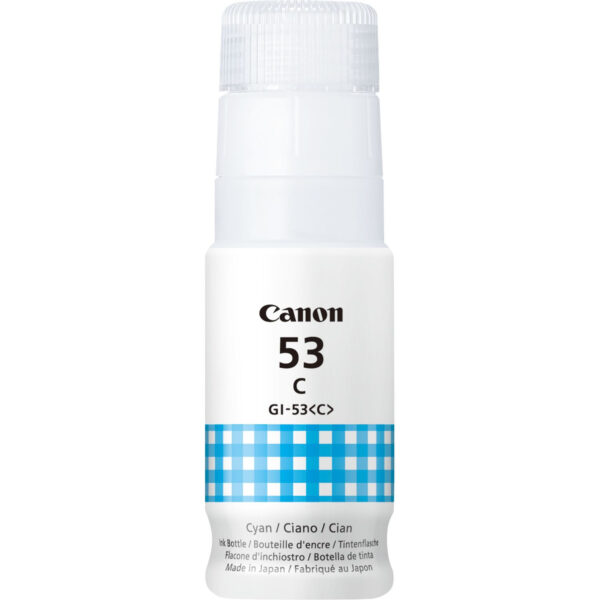 *Botella tinta canon gi - 53c cian