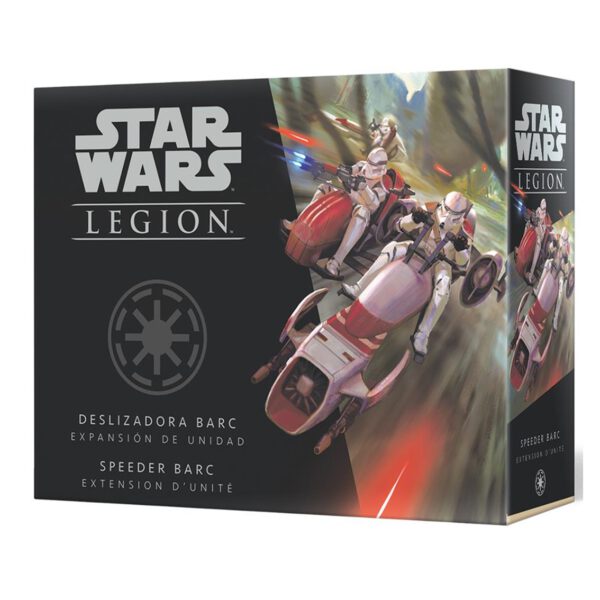 *Juego de mesa star wars legión: deslizadora barc pegi 14