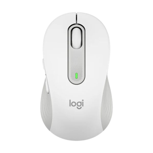 *Mouse raton logitech m650 mediano optico wireless inalambrico blanco crudo