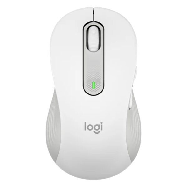 *Mouse raton logitech m650 para zurdos optico wireless inalambrico blanco crudo