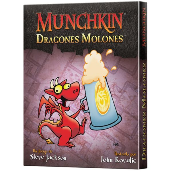 *Juego de mesa munchkin dragones molones pegi 10