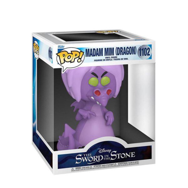 *Funko pop disney : the sword in the stone madam mim (dragon) con opcion aleatoria chase