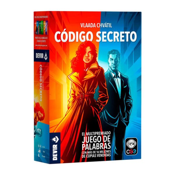 *Juego de mesa devir código secreto pegi 8