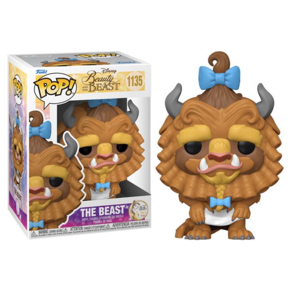 *Funko pop disney la bella y la bestia bestia con rizos 57585