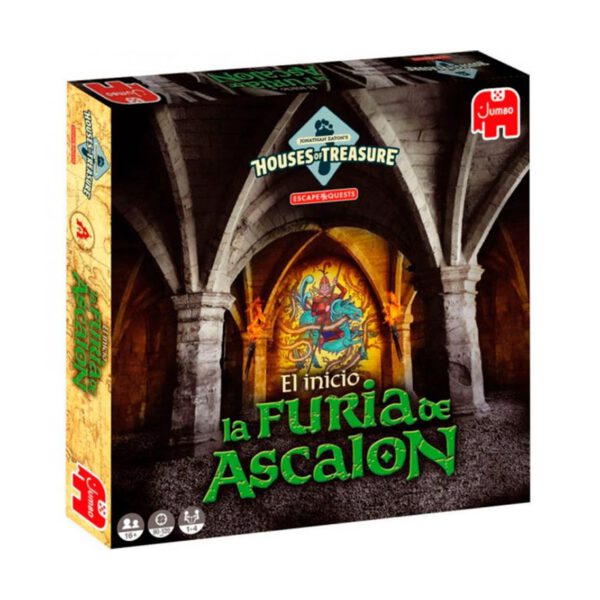 *Juego de mesa escape quest el inicio -  la furia de ascalon pegi 16