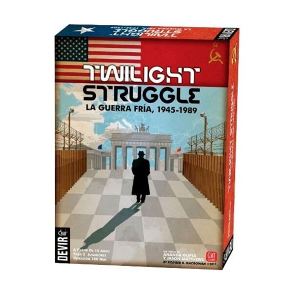 *Juego de mesa devir twilight struggle: la guerra fría pegi 14