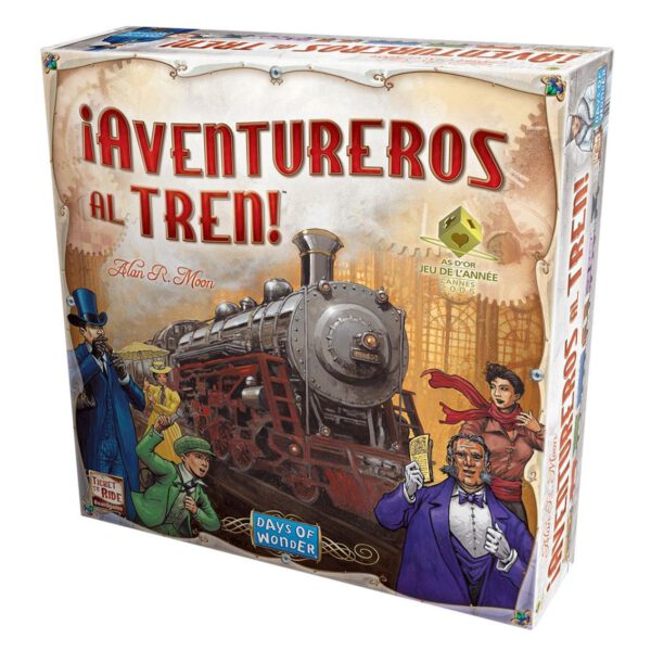 *Juego de mesa aventureros al tren pegi 8