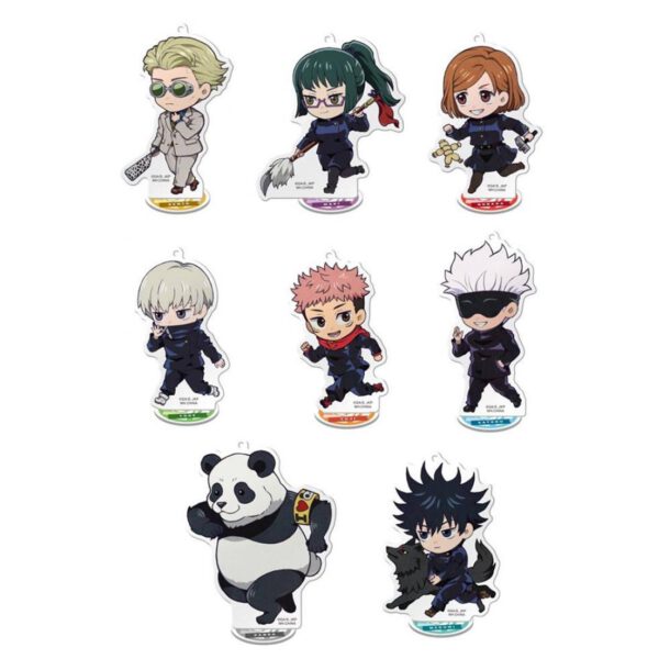 *Set figuras acrílicas megahouse jujutsu kaisen toko toko mascot vol. 19