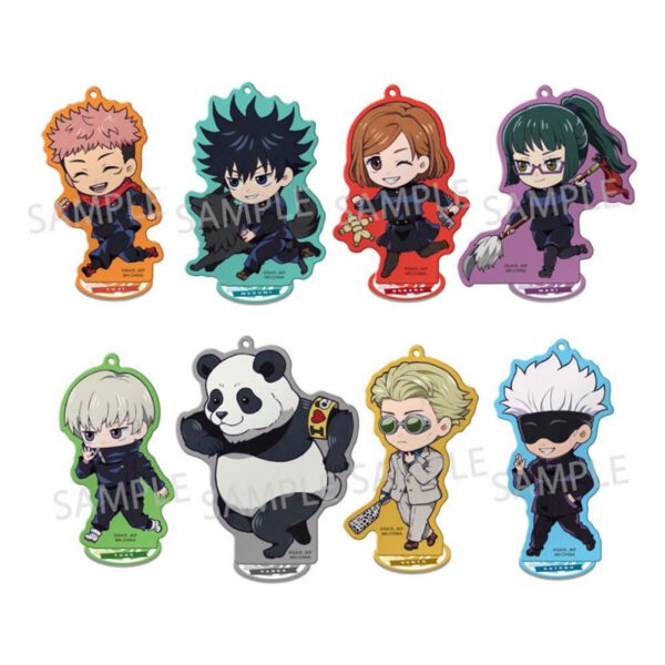 *Set figuras acrílicas megahouse jujutsu kaisen toko toko mascot versión limitada