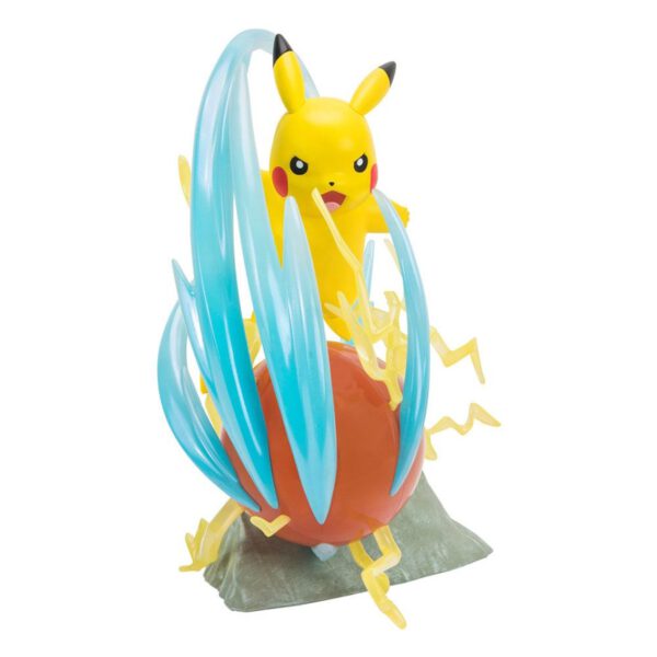 *Figura pokemon 25 aniversario con iluminación deluxe pikachu