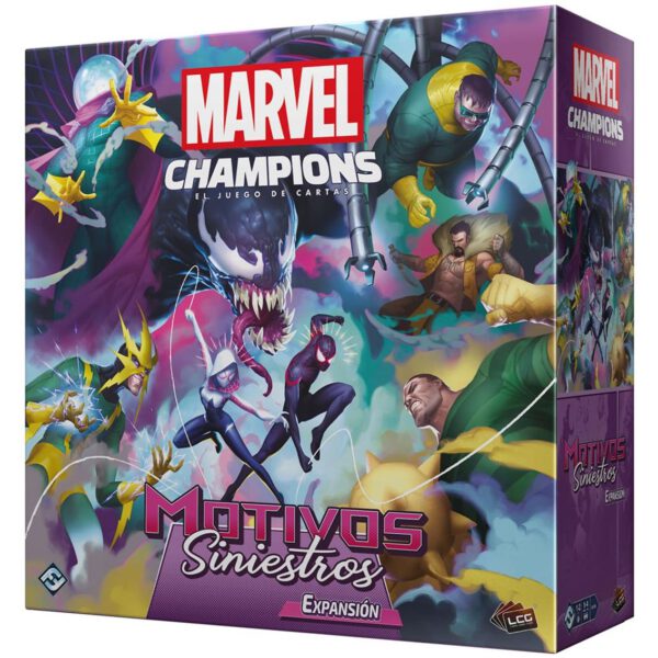 *Juego de mesa marvel champions motivos siniestros pegi 14