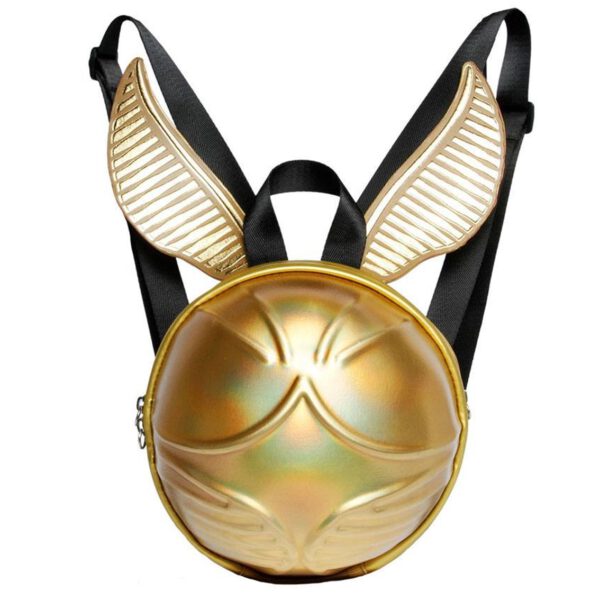 *Mochila sphere karactermania harry potter snitch dorada