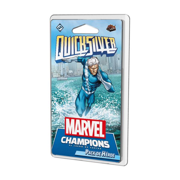 *Juego de mesa marvel champions: quicksilver 60 cartas pegi 14