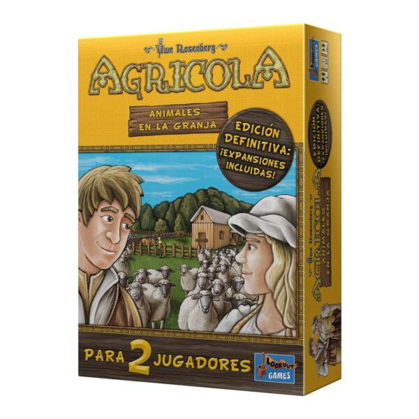 *Juego de mesa agricola animales en la granja edicion definitiva expansiones incluidas pegi 10
