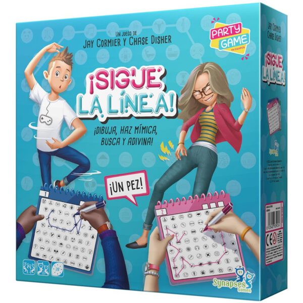 *Juego de mesa ¡sigue la linea! pegi 10