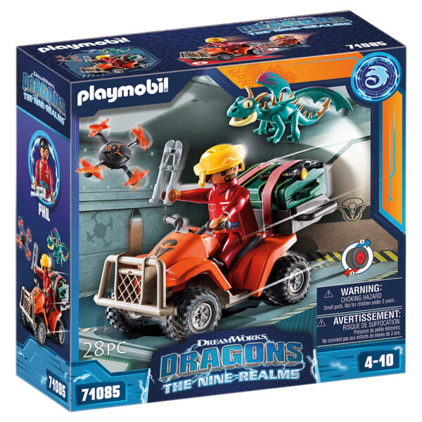 *Playmobil dragones : nine realms : icaris quad