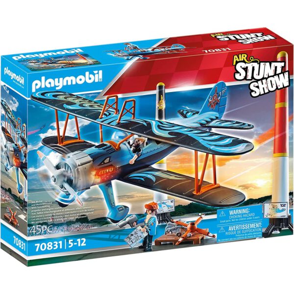 *Playmobil stuntshow biplano phoenix
