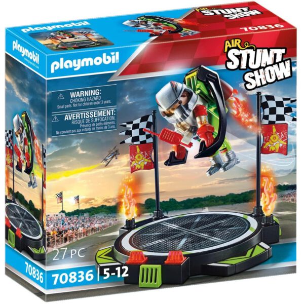 *Playmobil air stuntshow mochila propulsora