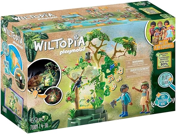 *Playmobil wiltopia selva tropical con louz nocturna