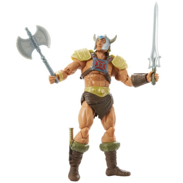 *Figura mattel masters of the universe new eternia he - man vikingo