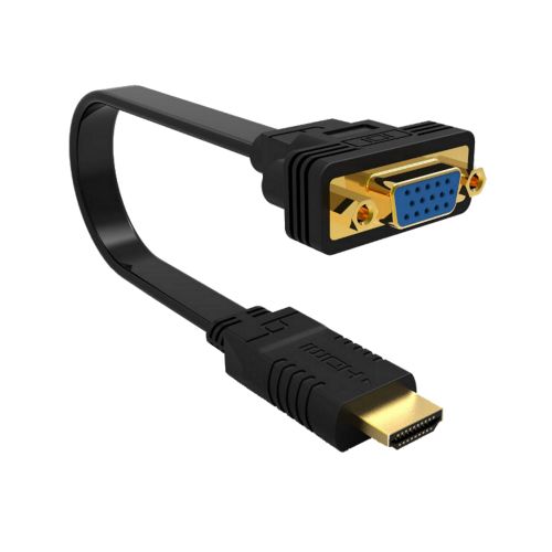 *Cable adaptador ewent hdmi a vga 20cm - macho -  hembra