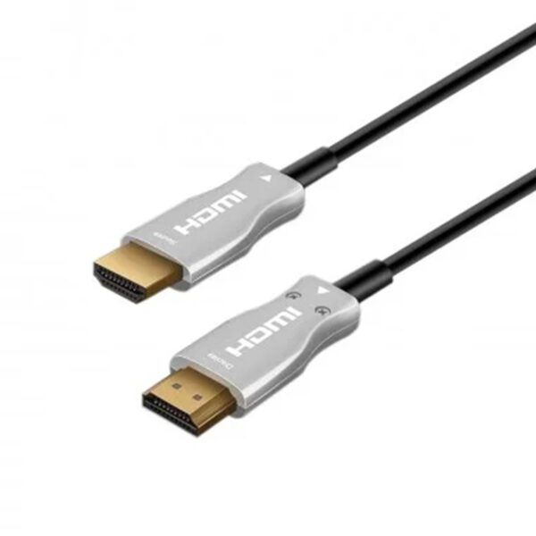 *Cable hdmi ewent 4k uhd fibra optica hibrido 20m -  macho -  macho
