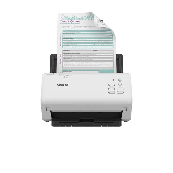 *Escaner sobremesa brother ads - 4300n -  80ppm -  duplex automatico -  usb 3.0 -  usb 2.0 -  adf 80 hojas