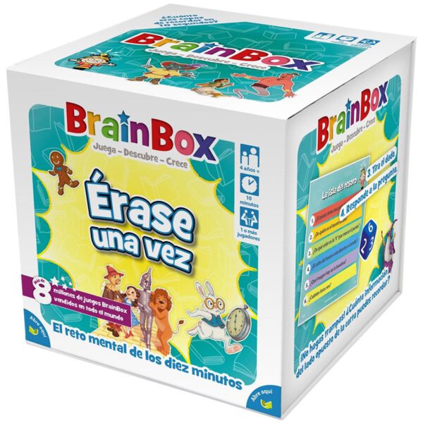 *Juego de mesa brainbox érase una vez pegi 4