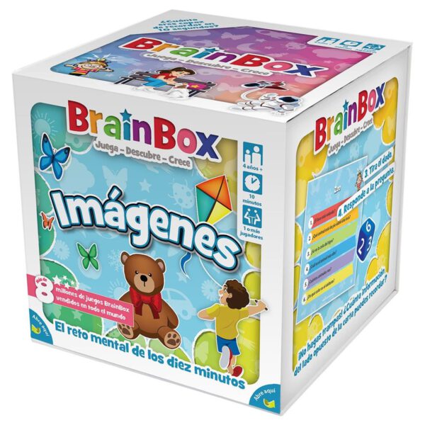 *Juego de mesa brainbox imágenes pegi 4