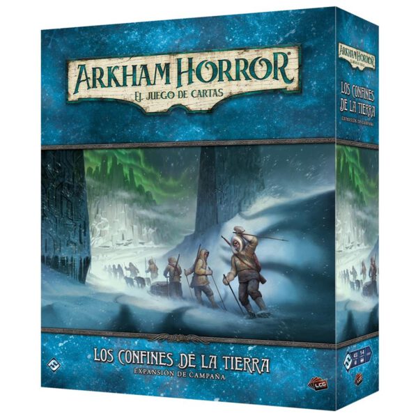 *Juego de cartas arkham horror lcg: confines de la tierra exp. campaña pegi 14