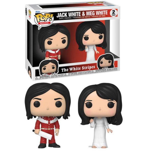 *Funko pop estrellas del rock the white stripes pack 2 61428