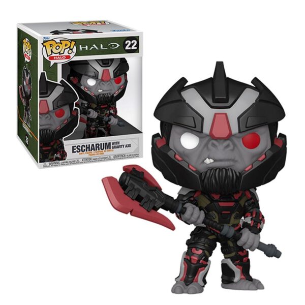 *Funko pop super videojuegos halo infinite escharum con hacha de gravedad 59339