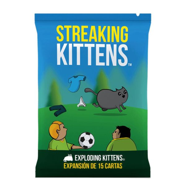 *Juego de mesa pack expansion exploding kittens streaking kittens pegi 7