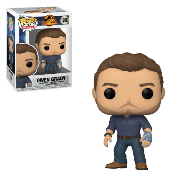 *Funko pop cine jurassic park jurassic world dominion owen grady 55295