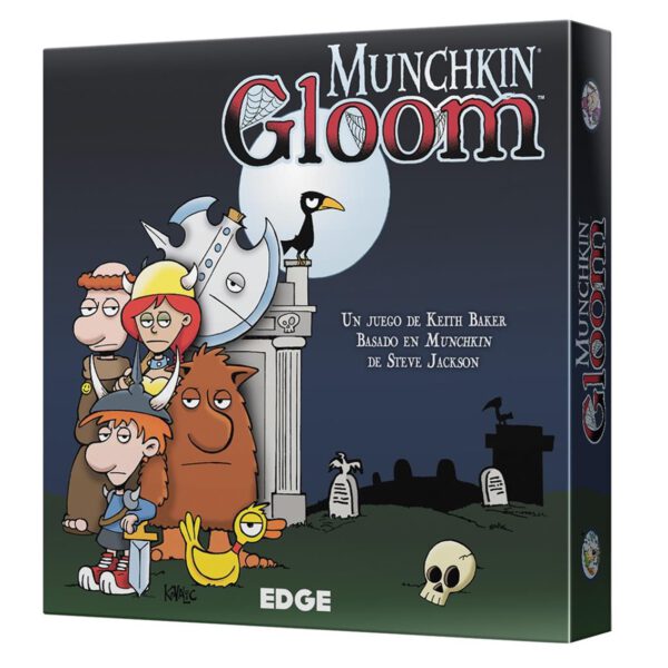*Juego de mesa munchkin gloom pegi 14