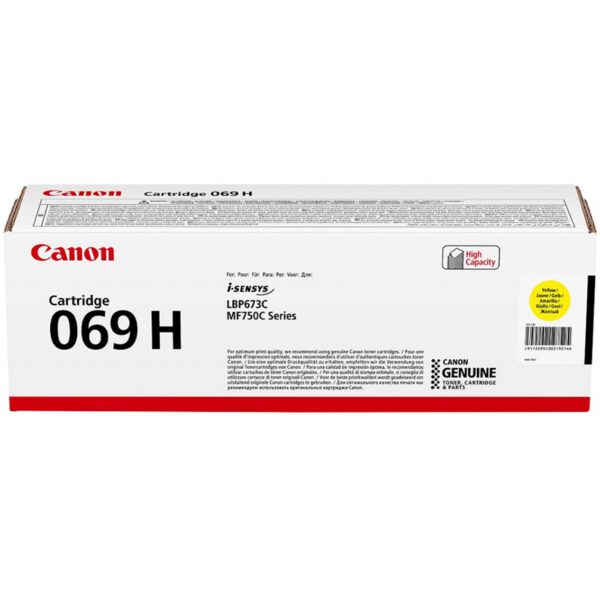 *Toner canon 069h amarillo 5095c002