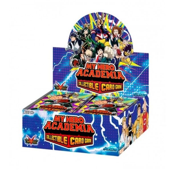*Juego de cartas my hero academia booster box display ola 1 (24 unidades) inglés