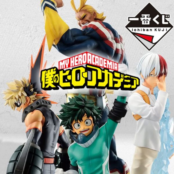 *Ichiban kuji banpresto my hero academia begin the hero lote 80 articulos 80 cupones sorpresa