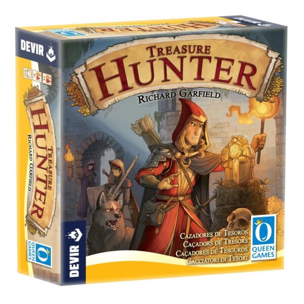 *Juego de mesa devir treasure hunters pegi 8