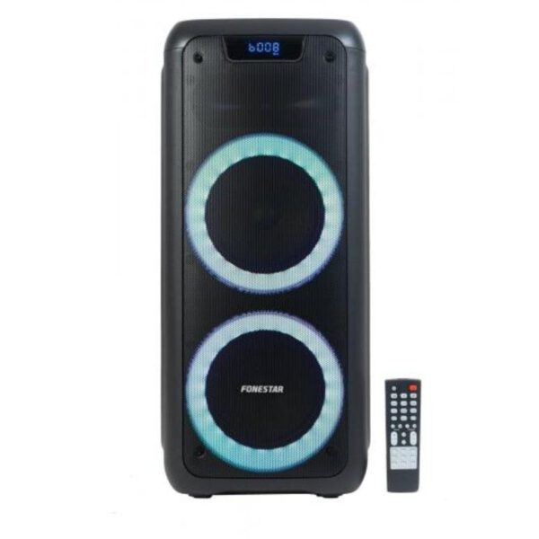 *Altavoz portatil fonestar party - duo bluetooth -  100w - mando a distancia