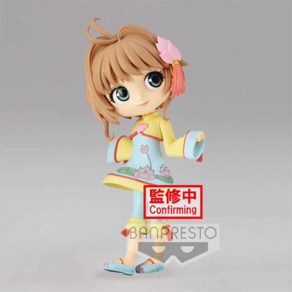 *Figura q posket banpresto cardcaptor sakura clear card -  sakura kinomoto ver.b