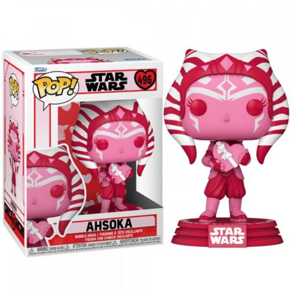 *Funko pop star wars the mandalorian san valentín ahsoka 60120