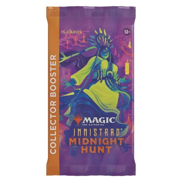 *Juego de cartas sobre individual wizards of the coast magic the gathering midnight hunt inglés