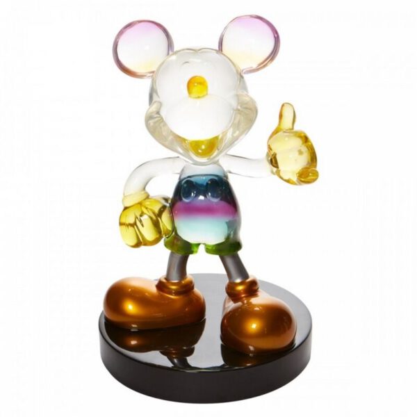 *Figura resina enesco disney mickey & minnie grand jester mickey mouse